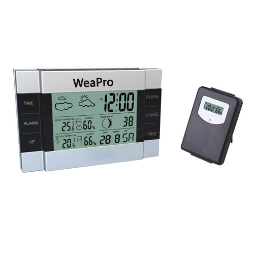 Máy đo độ ẩm, nhiệt độ môi trường trong nhà, ngoài trời WP002