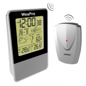 Máy đo nhiệt độ, độ ẩm treo tường trong nhà, ngoài trời không dây WP001