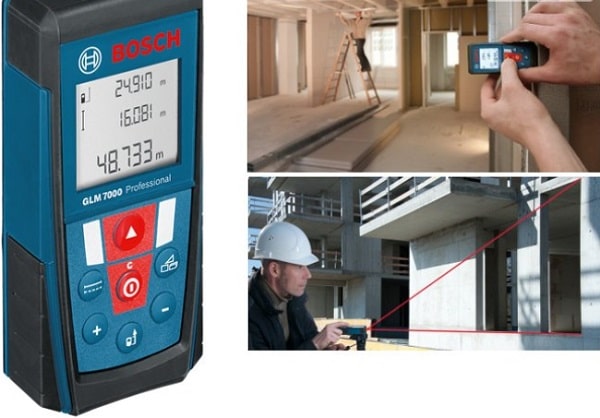 Máy đo khoảng cách GLM 7000 mang đến nhiều ưu điểm