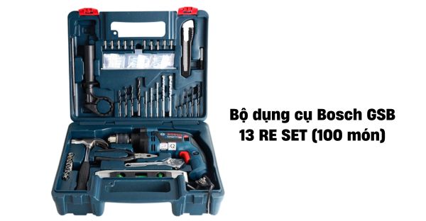  Bộ dụng cụ sửa chữa đa năng Bosch GSB 13 RE SET