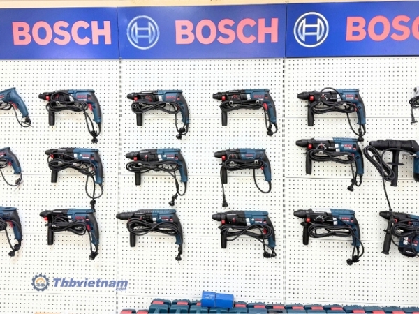 Ảnh máy khoan Bosch tại cửa hàng THB Việt Nam