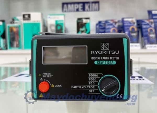 Đồng hồ đo điện trở đất Kyoritsu 4105AH được dùng trong nhiều công việc