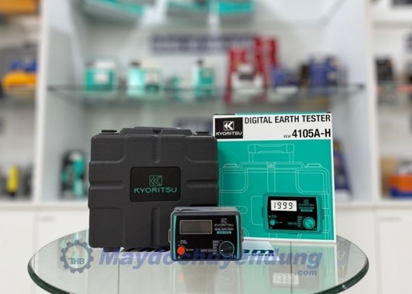 Bộ sản phẩm máy đo điện trở đất Kyoritsu 4105AH