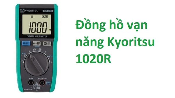 Chức năng đo thông mạch của Kyoritsu 1020R  phù hợp điện dân dụng và công nghiệp