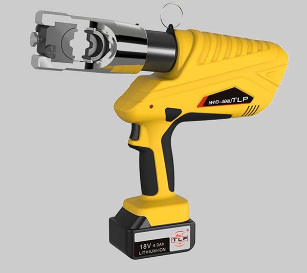 Kìm bấm cos thủy lực 400mm² chạy pin 11 tấn TLP HHYD-400U