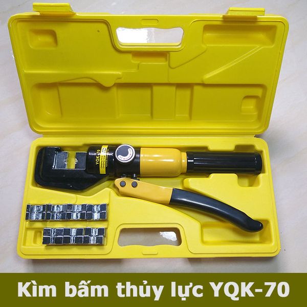 Kìm bấm cos YQK-70 có lực ép đến 8 tấn