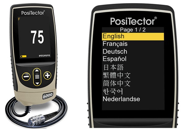 Máy đo độ dày lớp sơn phủ chống cháy PosiTector 6000 FTS1