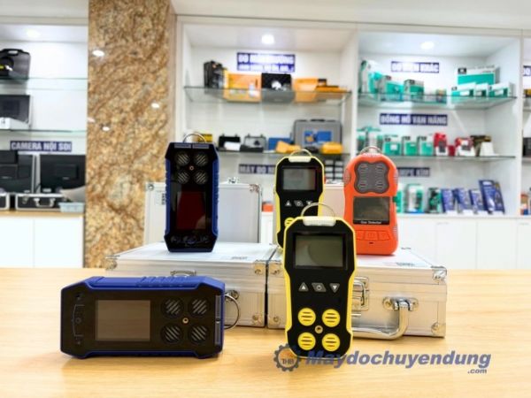 Máy đo đa khí được thiết kế dạng cầm tay nhỏ gọn