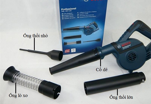 Lắp đầu thổi đúng vị trí
