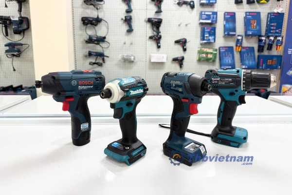Máy bắt vít thiết kế dạng cầm tay nhỏ gọn 