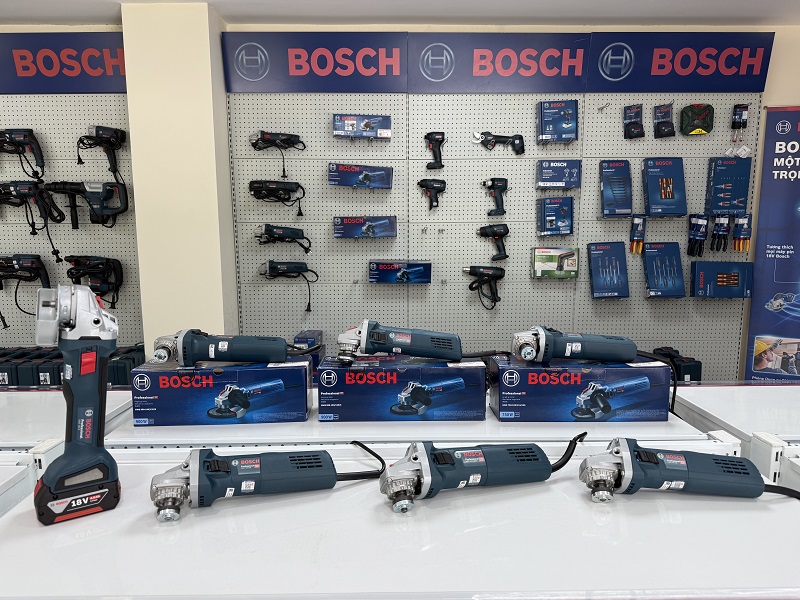 Hình ảnh máy mài Bosch tại cửa hàng THB Việt Nam 