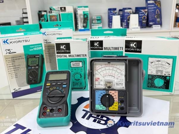 Đồng hồ vạn năng Kyoritsu được sản xuất theo công nghệ Nhật