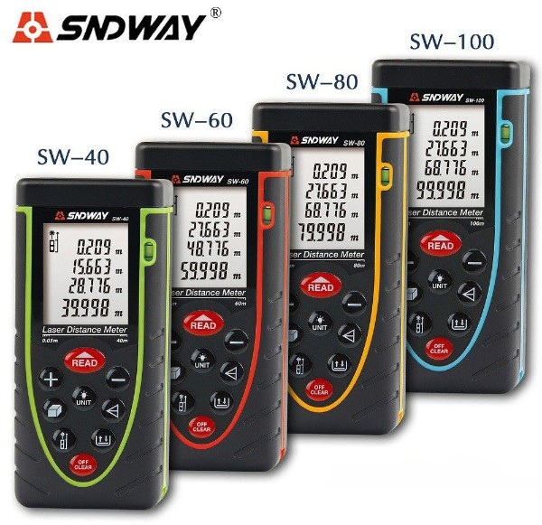 Hãng Sndway sản xuất các dòng máy đo laser chính hãng