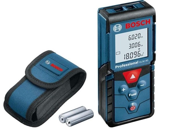 Bộ sản phẩm máy đo laser Bosch GLM 40