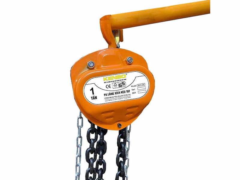 Pa lăng xích kéo tay KENBO KB1T-5M 1 tấn
