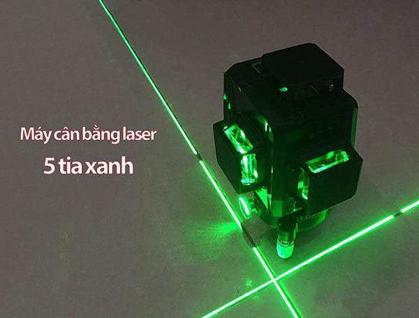 Máy cân bằng laser 5 tia được nhiều anh em tin dùng