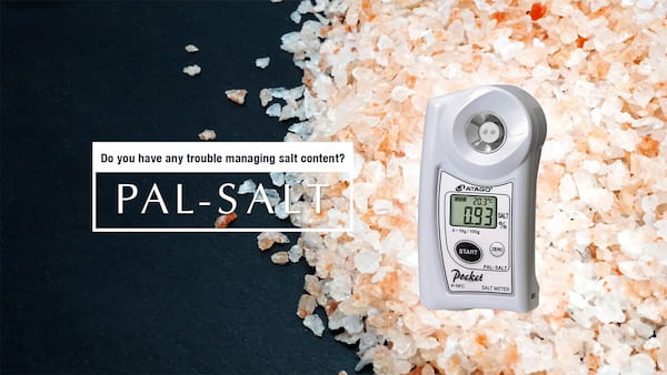 Atago PAL-SALT là lựa chọn hàng đầu nếu bạn cần thiết bị đo muối nhanh