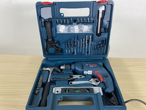 Bộ khoan đa năng Bosch GSB 550 Set 100 