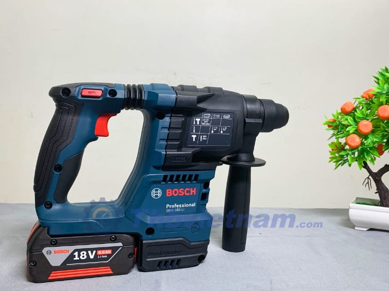 Mẹo giúp Bosch GBH 185 LI khoan hiệu quả và bền máy hơn