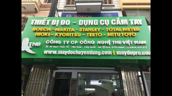 Cửa hàng máy khoan Bosch tại HN