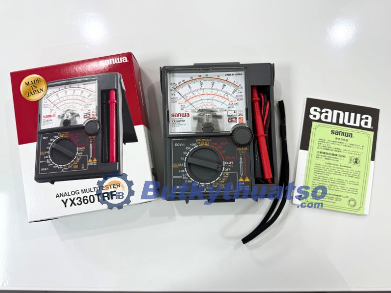 Đồng hồ vạn năng kim Sanwa YX-360TRF trang bị nhiều tính năng đo