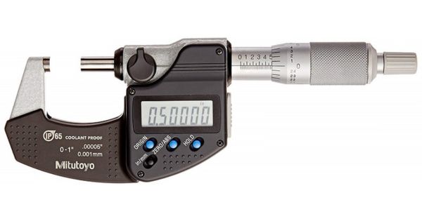 Panme đo ngoài điện tử Mitutoyo 293-330-30 dải đo 0-25mm
