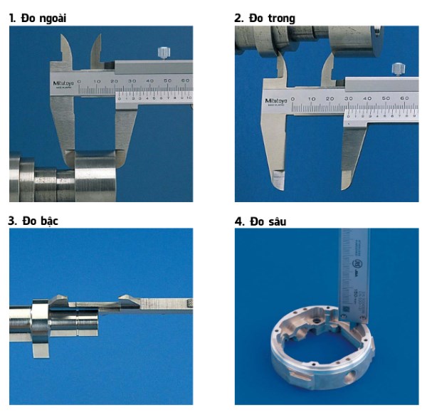 Các hàm đo của thước kẹp Mitutoyo 530-312