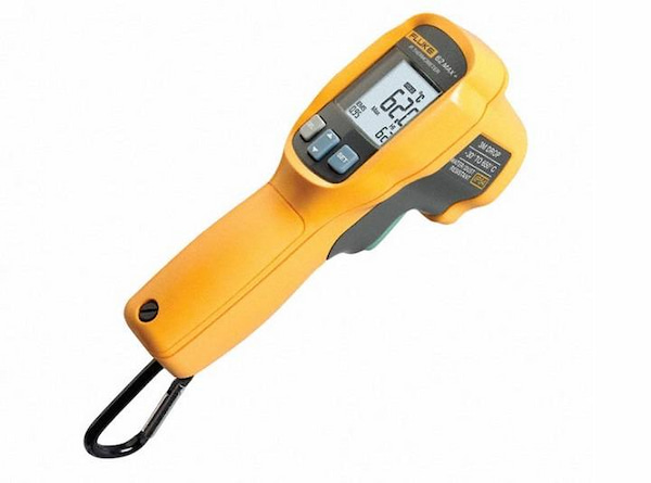 Thiết kế của máy đo nhiệt độ Fluke 62 Max+