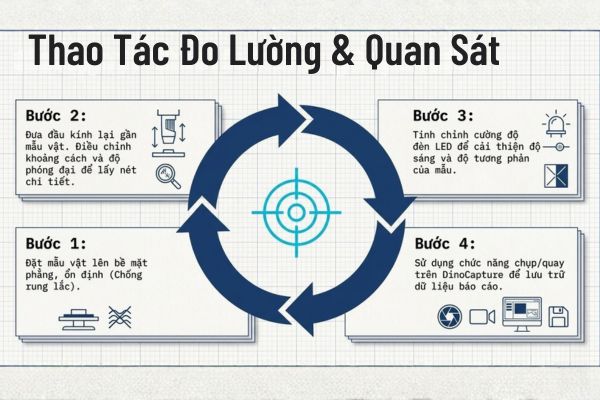 Hướng dẫn sử dụng kính hiển vi Dino-Lite AM3113T