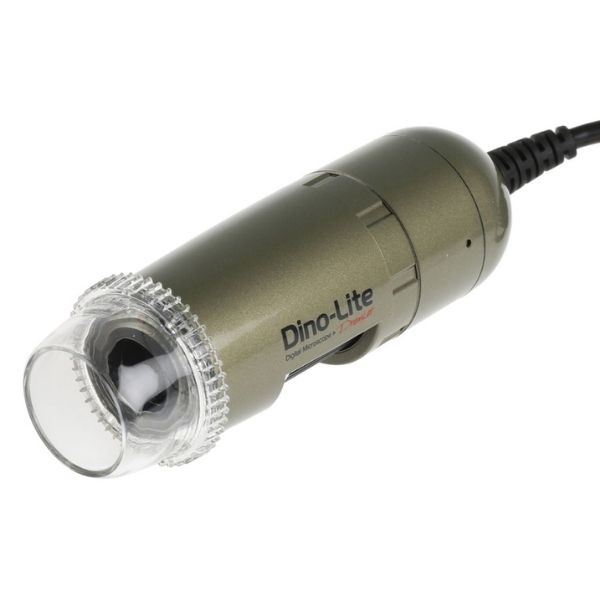 Dino-Lite AM4113ZTS tích hợp 8 đèn LED trắng, đảm bảo ánh sáng luôn ổn định