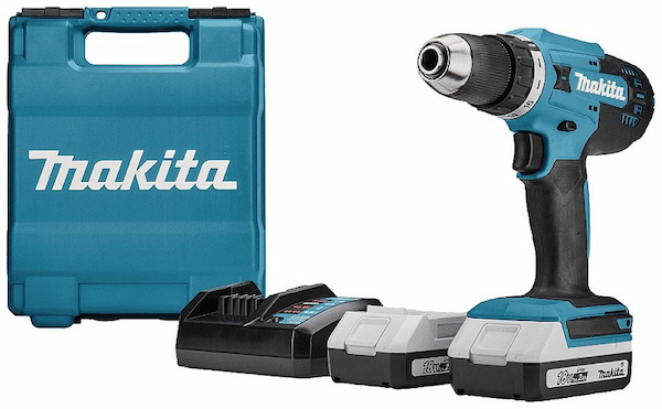 Máy khoan vặn vít dùng pin Makita DF488DWAE