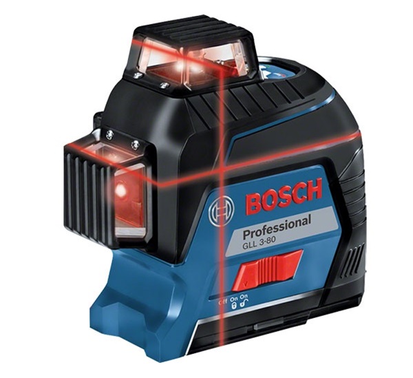 Bosch GLL 3-80 có phạm vi đo rộng, chính xác cao