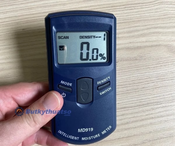 Máy đo độ ẩm của giấy MD919 thiết kế dạng cầm tay nhỏ gọn 