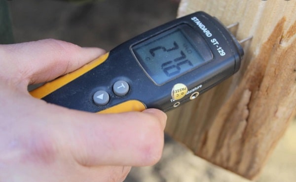 Sử dụng máy đo độ ẩm gỗ 