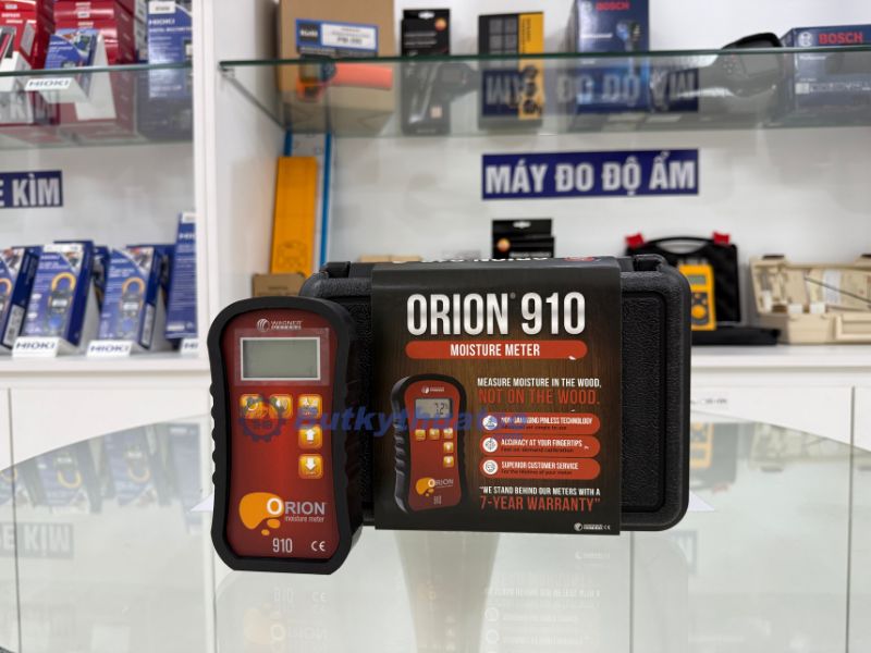 Máy đo độ ẩm gỗ Wagner Orion 910 sử dụng phương pháp đo cảm ứng