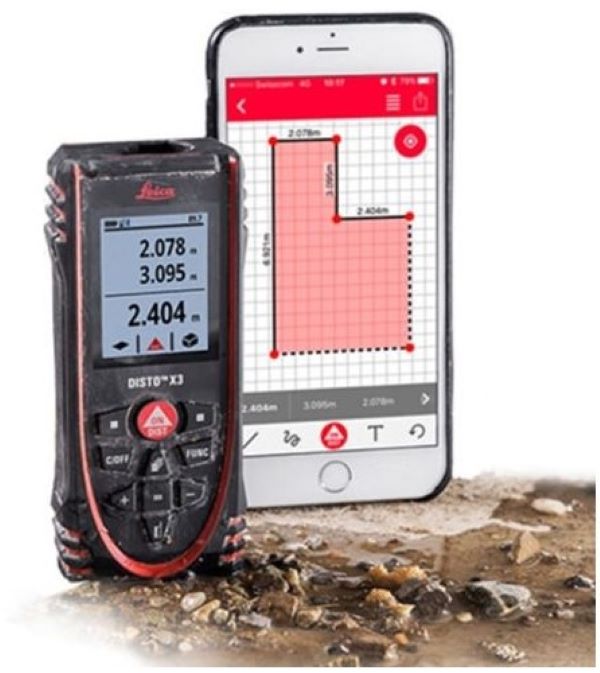 Thước đo laser Leica Disto X3 chất lượng cao