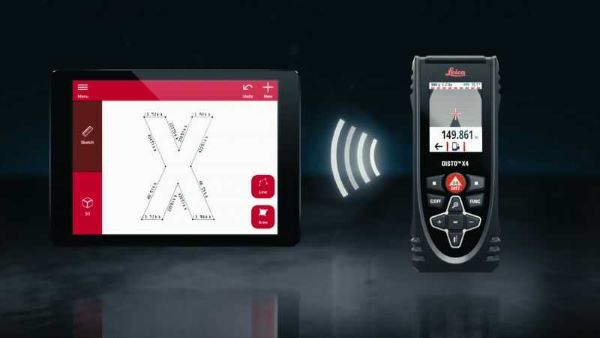 Máy đo laser leica disto X4 có khả năng chống nước, bụi bẩn hoàn toàn.