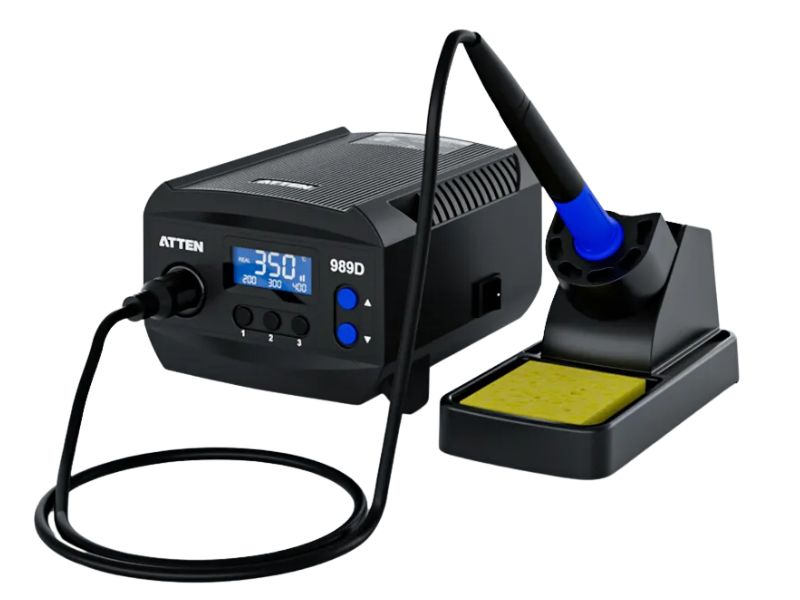 Máy hàn thiếc mini cầm tay Atten AT-989D 