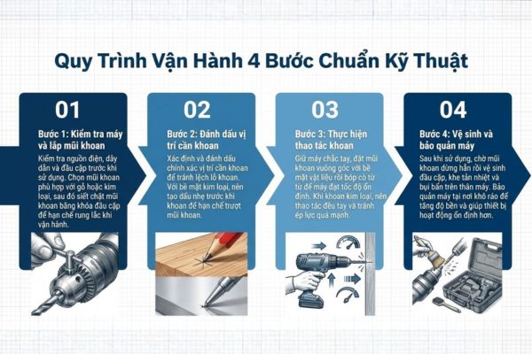 Hướng dẫn sử dụng máy khoan GBM 400