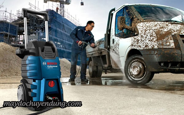 Máy rửa xe Bosch có thể đáp ứng nhu cầu xịt rửa trong nhiều công việc khác nhau