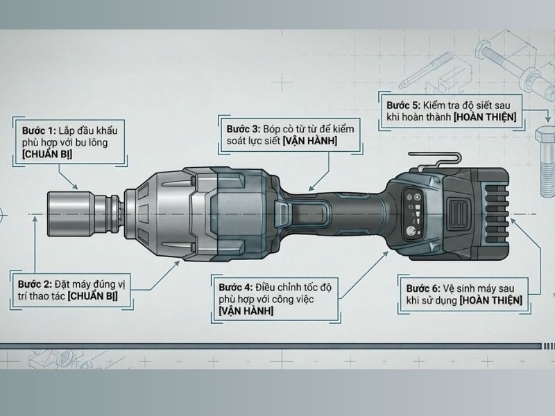 Hướng dẫn sử dụng Bosch GDS 18V-1050 H