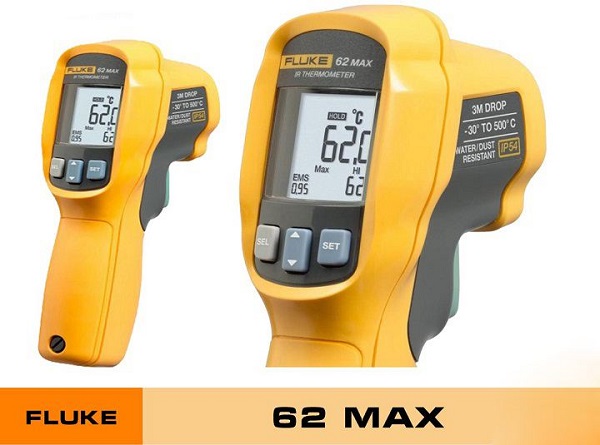 Phạm vi đo rộng, độ chính xác của Fluke 62 Max