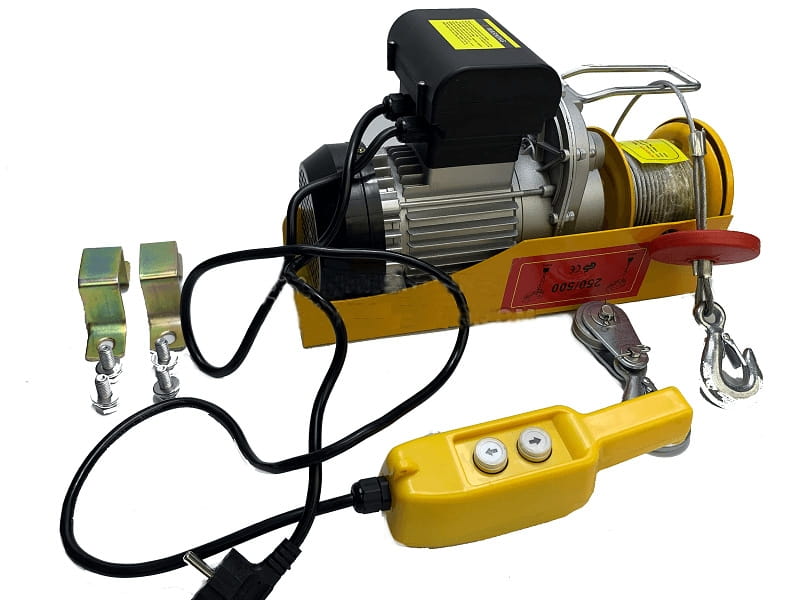 Tời mini tải trọng nhỏ phù hợp dùng trong gia đình 