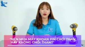 Máy khoan pin chổi than và không chổi than có gì khác? Nên mua loại nào?