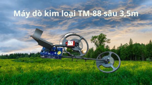 Đánh giá chi tiết máy dò kim loại TM88 độ sâu 3.5m