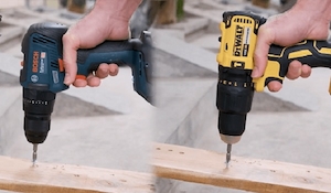 So sánh máy khoan Bosch và Dewalt chi tiết từ A đến Z