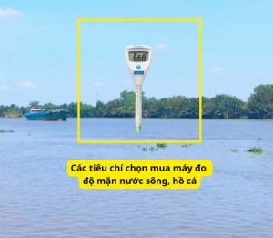 Review top 5 máy đo độ mặn nước sông, hồ cá đáng mua nhất