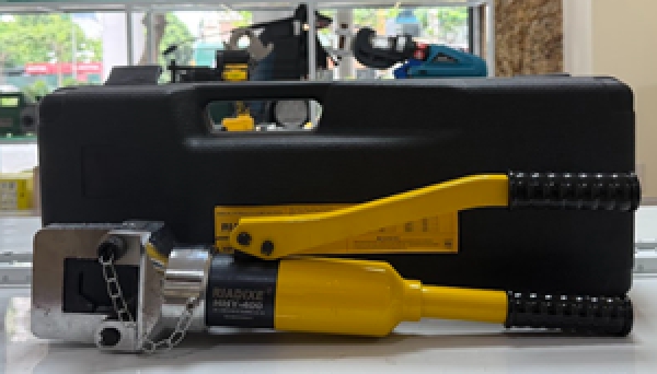 Review kìm bấm cos thủy lực HHY-400A cho thợ lắp đặt