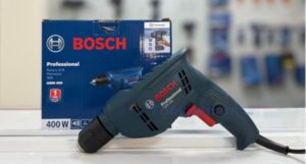 Hướng dẫn sử dụng máy khoan Bosch GBM 400 khoan gỗ, kim loại an toàn