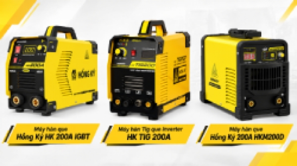 Top 3 máy hàn Hồng Ký 200A bán chạy, đáng mua hiện nay